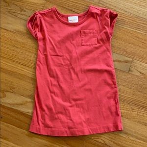 Hanna Andersson girls’ pink tunic top